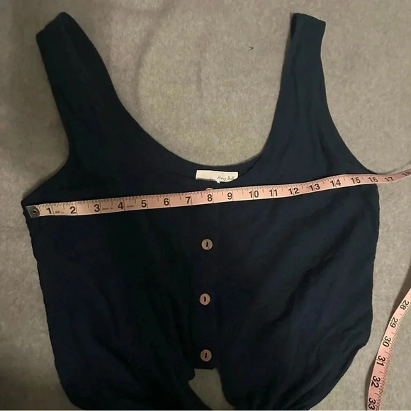 Honey Belle navy two piece tank and short set size M - Picture 9 of 12